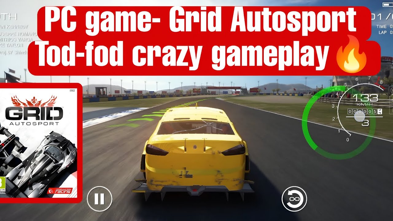 PC Grid Autosport crazy gameplay | When you play first time |