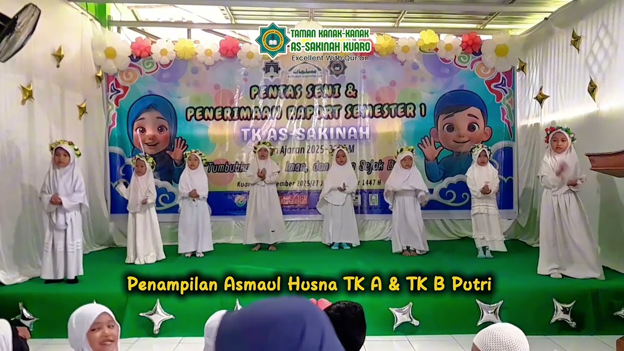 Asmaul Husna TK A & B Putri