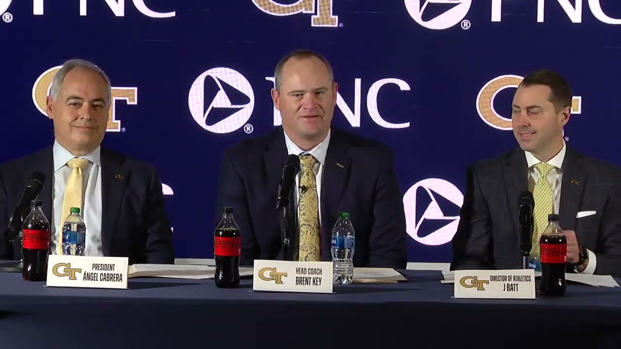 GT Football: Brent Key Introductory Press Conference
