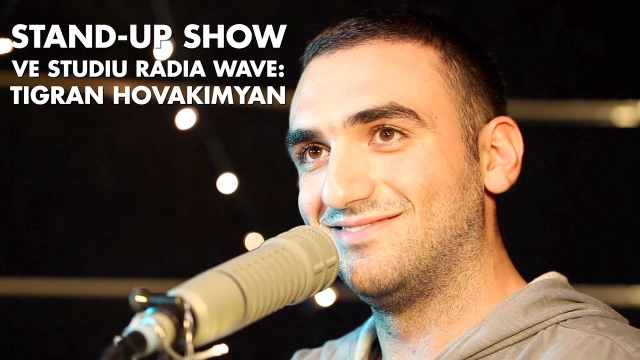 Tigran Hovakimyan: Jsem moc rád, že jsem tady (Stand-up ve studiu Radia Wave)
