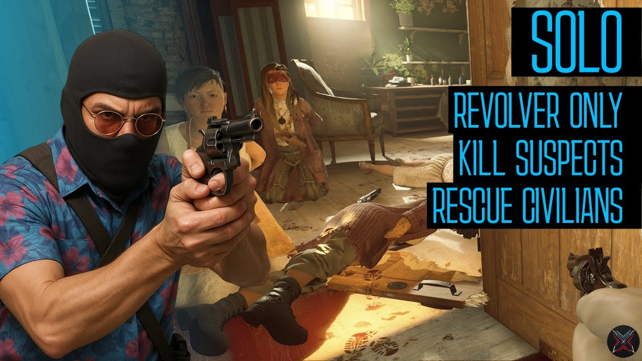 Ready Or Not | Cherryessa Farm | Solo | Revolver Only | No Armor | 4K