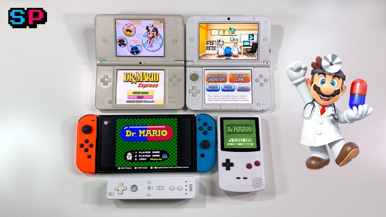 All Dr. Mario Games on Nintendo Consoles