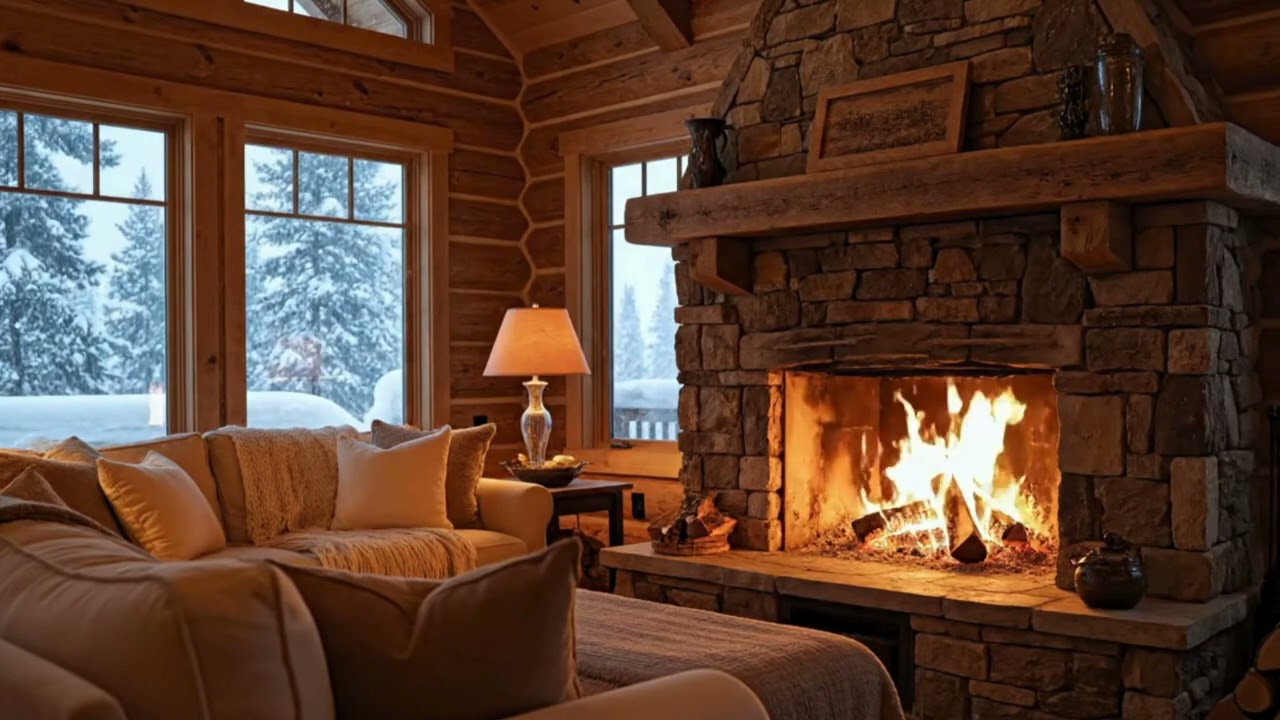 Cozy Cabin 3 hour Chill Mix, Music for work, study or relaxing