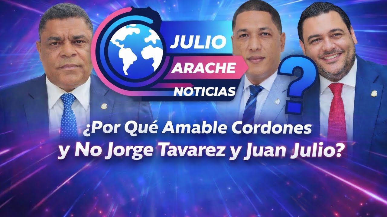 ¿Por Que Amable Cordones y No Jorge Tavarez y Juan Julio? “Francisco Villegas”, diputado PRM.