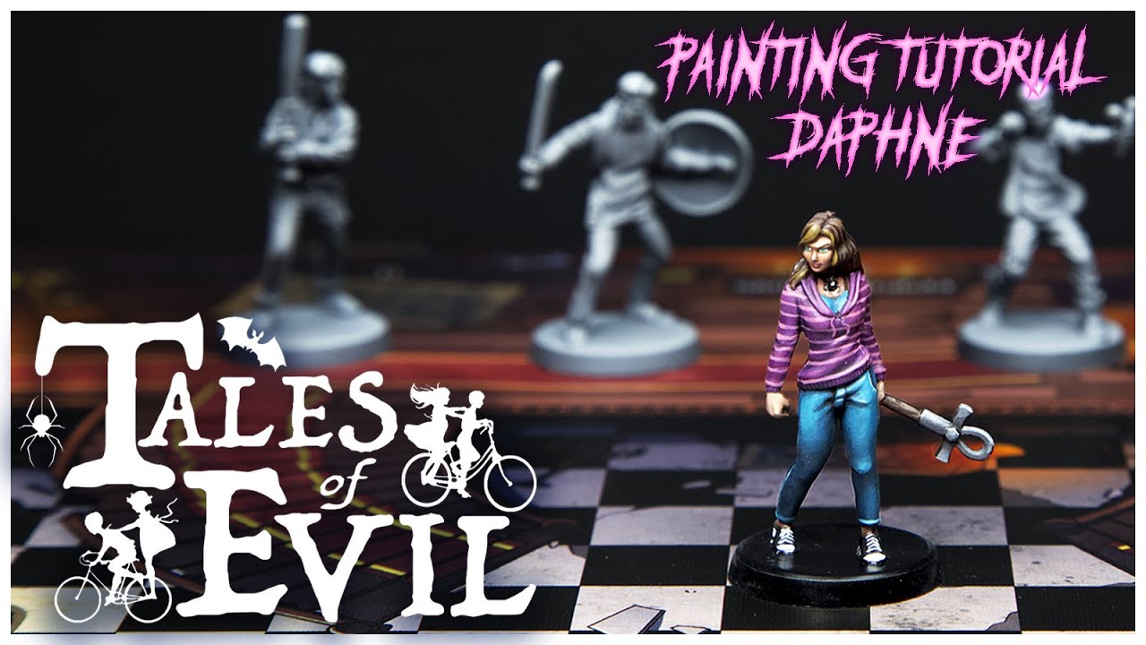 Tutorial miniature | TALES OF EVIL | Come dipingere DAPHNE