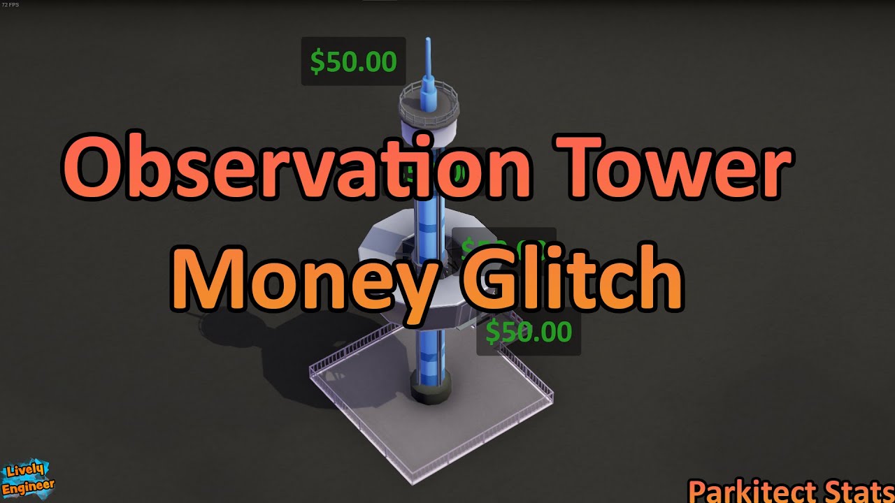 Observation Tower Money Bug // Parkitect Stats