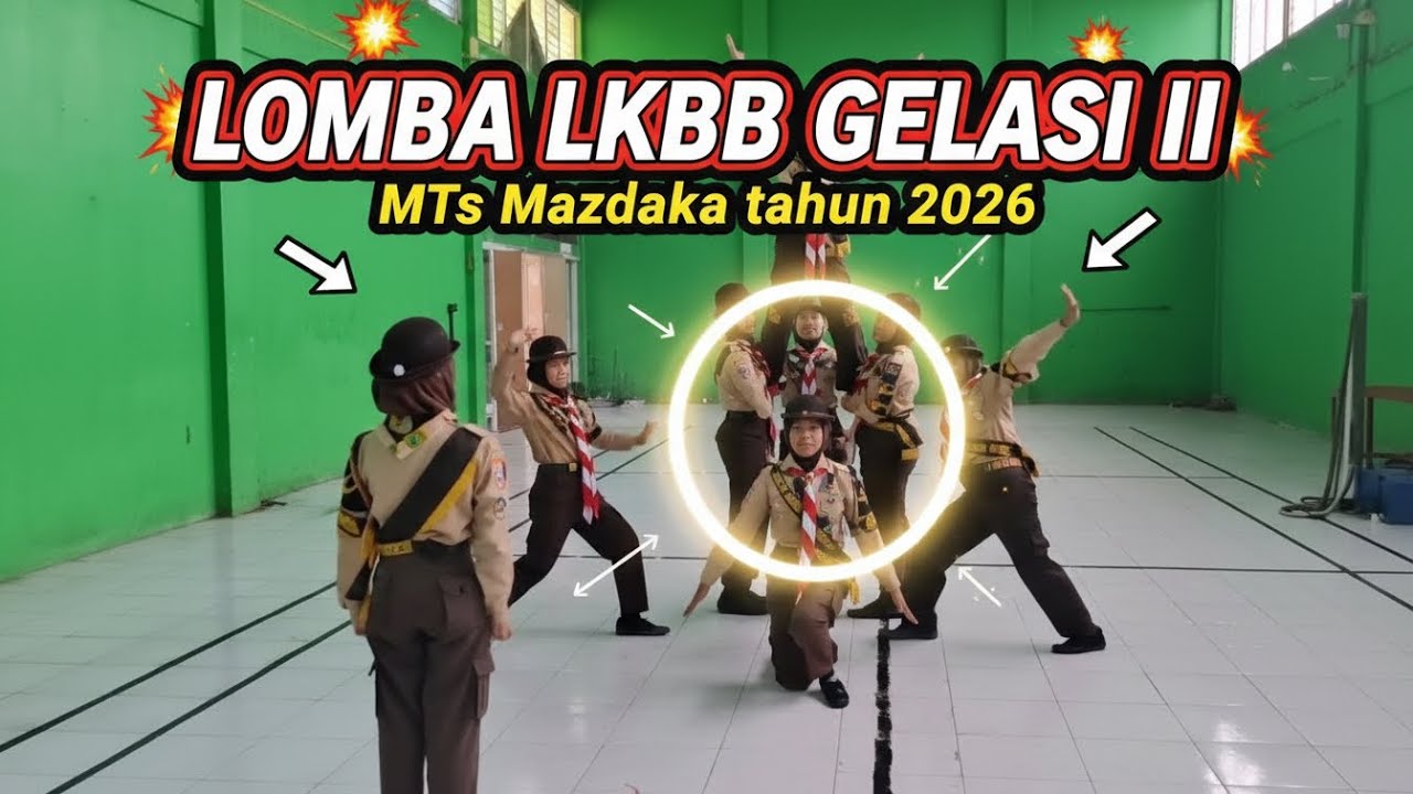 LKBB Regu Edelweis Pangkalan MTs Mazro'atul Huda Karanganyar Demak #GELASI II 2026