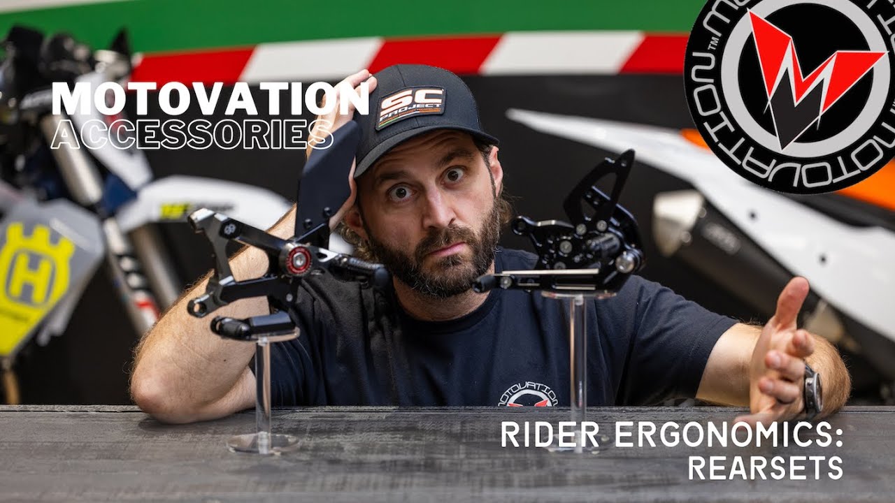 Why do I need rearsets? - Rider Ergonomics - Rearsets