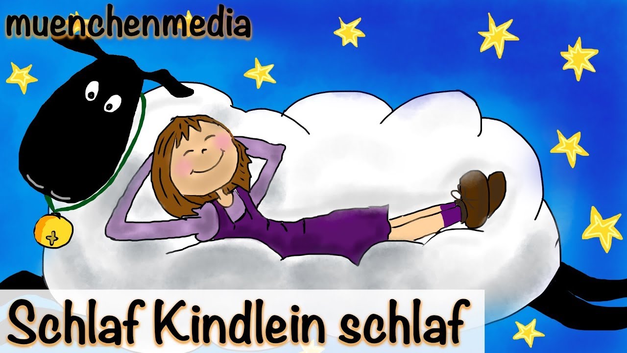 🌛 Schlaf Kindlein schlaf - entspannende Schlafmusik | Schlaflieder deutsch  -  muenchenmedia