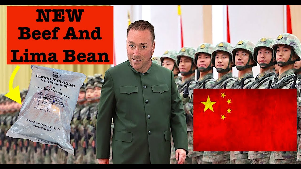 Secret Chinese Halal Combat Ration MRE Taste Test