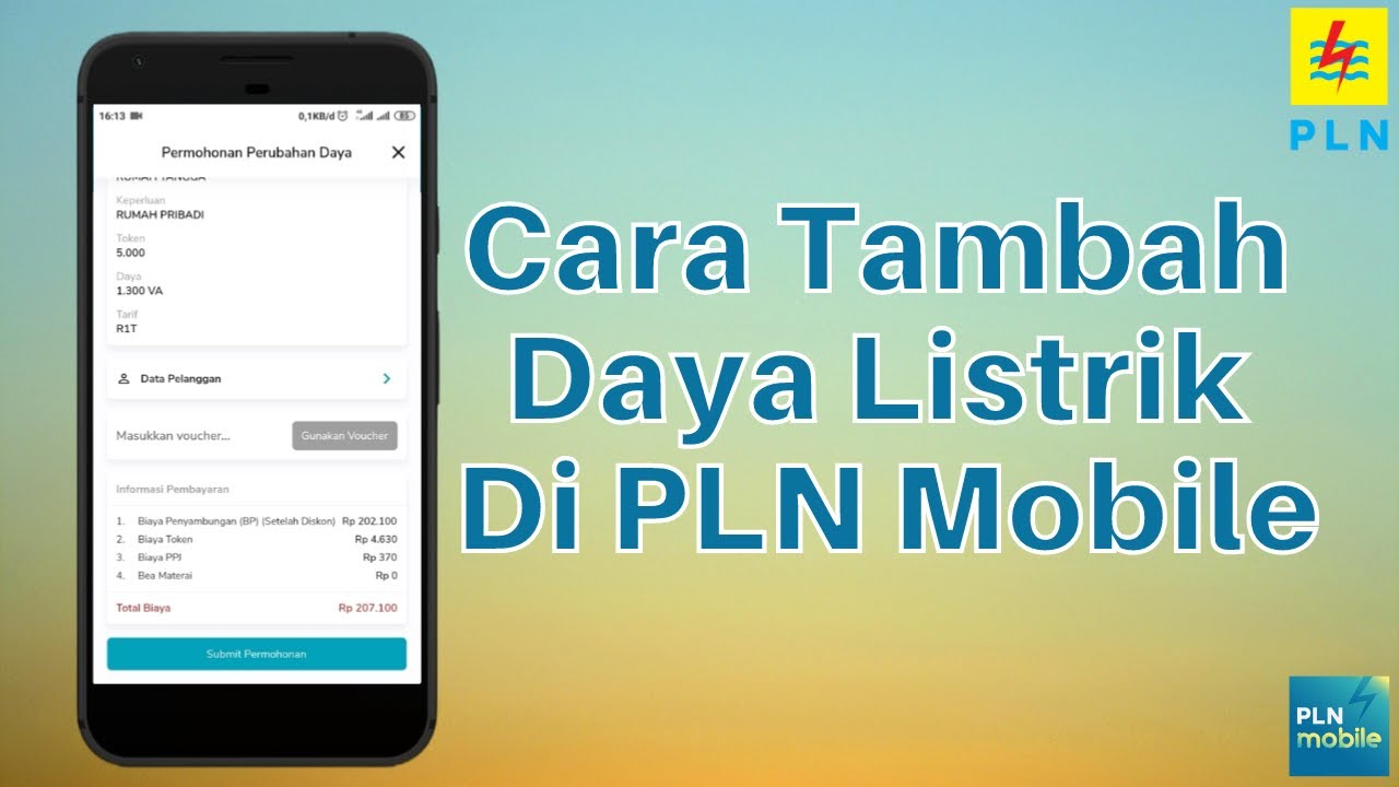 Cara Tambah Daya Listrik Di Aplikasi PLN Mobile