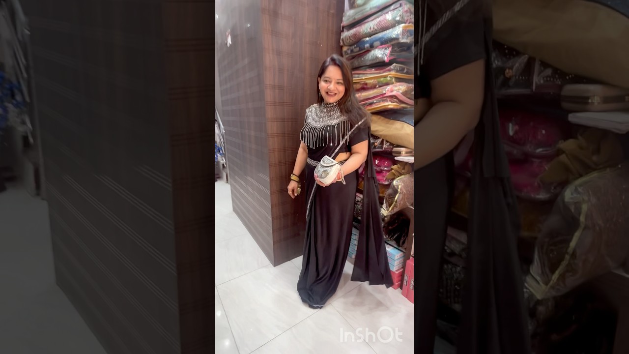 INDOWESTERN DRAPE SAREES TRENDING @ethnicwearbypriyanka3113 #shorts #indowestern #saree #party