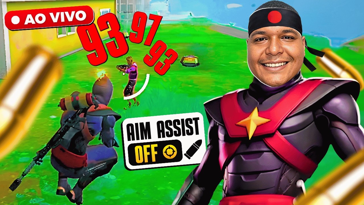 TREINO SEM ASSISTENCIA DE MIRA! 💚 PRIME RUSH VIVO 💚 GHOST7