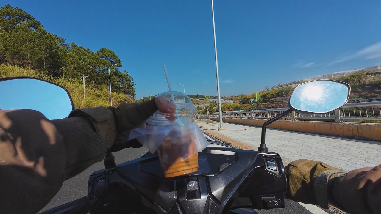 Scenic Pine Forest Drive & Enjoy Coffee | Relaxing Vietnam POV Ride
