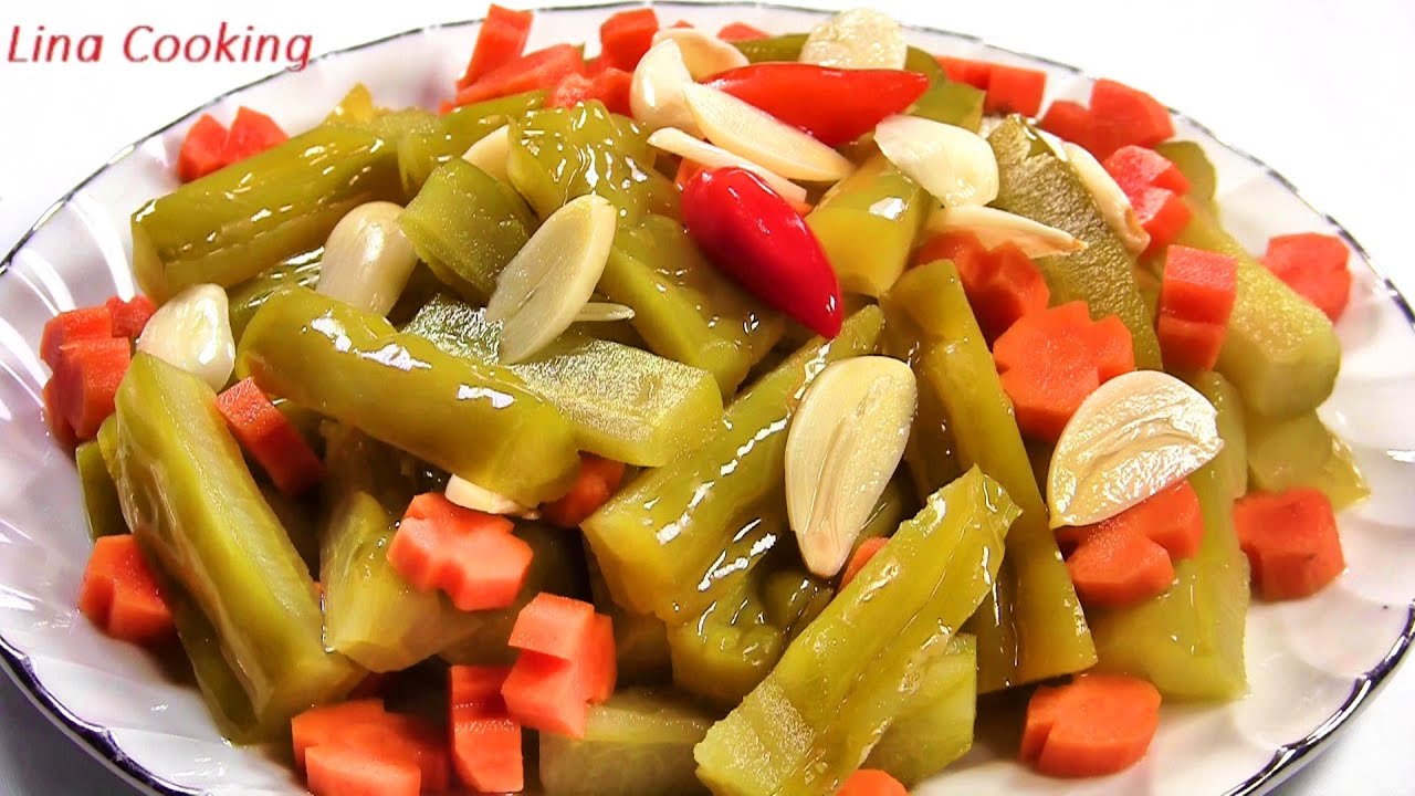 Cách làm KHỔ QUA NGÂM CHUA NGỌT giòn ngon không bị đắng , chống ngán rất hiệu quả || Lina Cooking