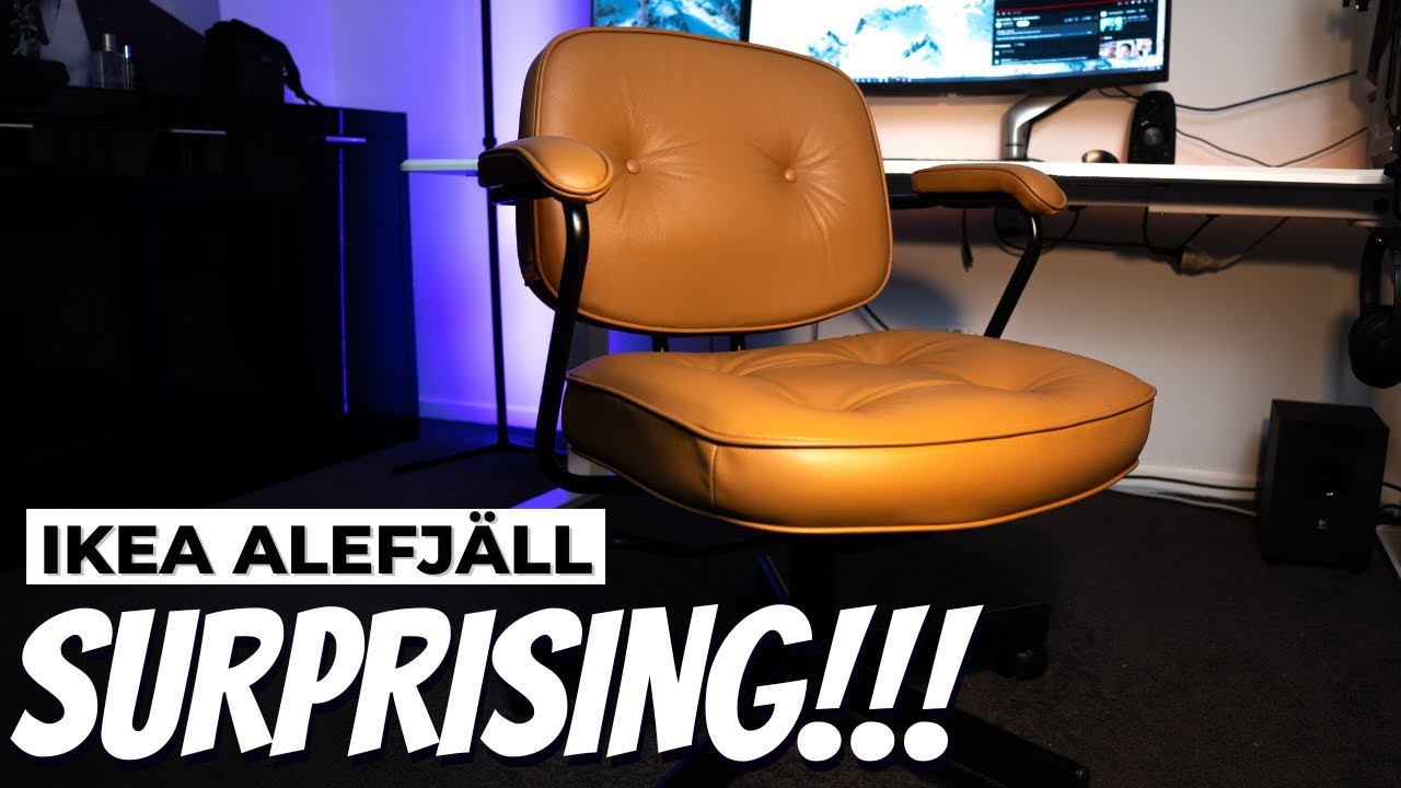 IKEA ALEFJALL Office chair Review - WOW! that was unexpected!