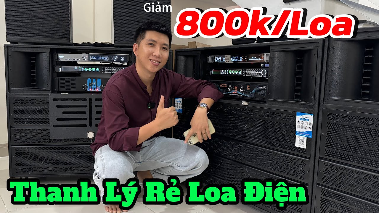 💥Xã Lổ Loa Điện Chuẩn Sân Khấu Giảm 800k/Loa