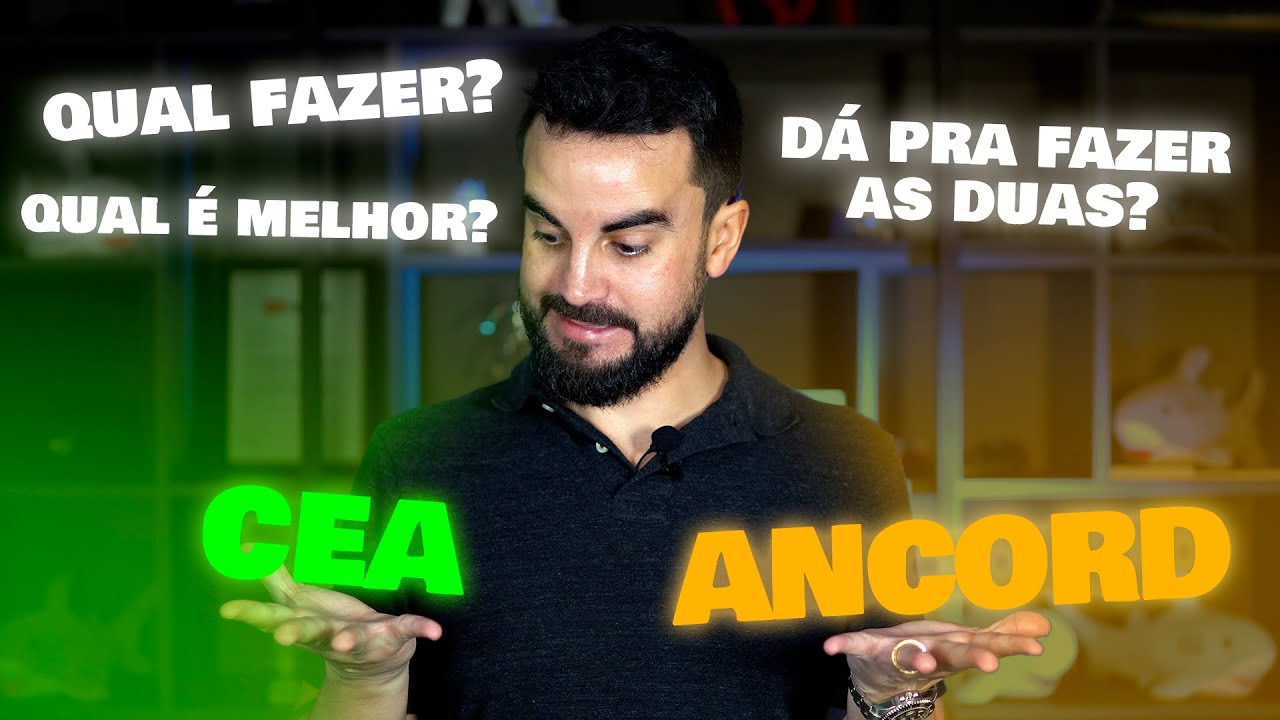 CEA OU ANCORD? QUAL CAMINHO SEGUIR? 🤔✅