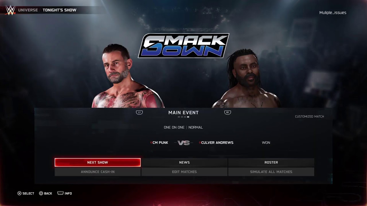 WWE2K25 Universe Mode Season 2 Ep.31