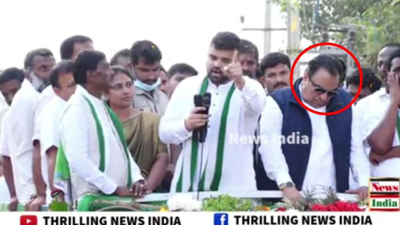 Prajwal Revanna&nbsp;Powerful Speech at Pancharatna Rath 24 November 2022