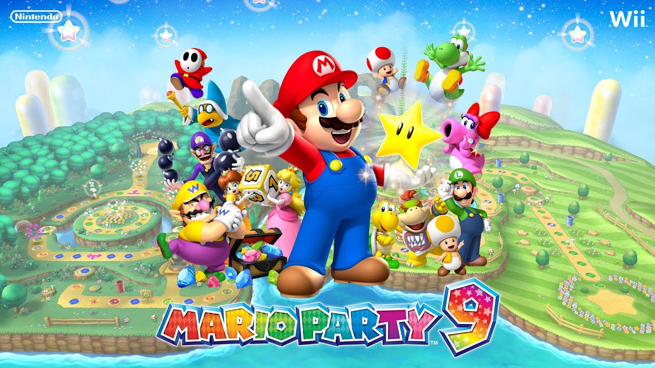 Mario Party 9 - Free Play: Bowser Jr. minigames