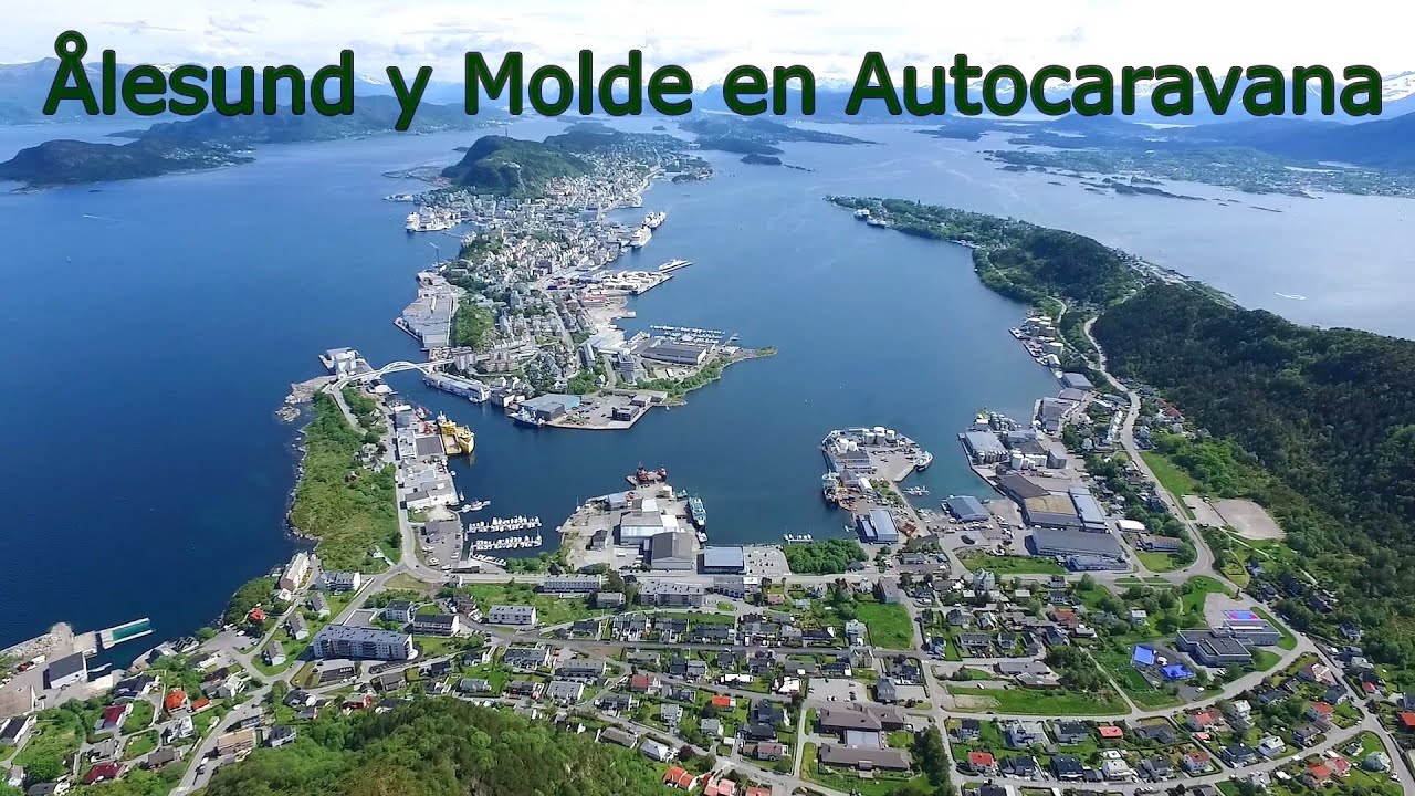 VLOG4-ÅLESUND y MOLDE-Cruzamos los FIORDOS NORUEGOS en FERRY.
