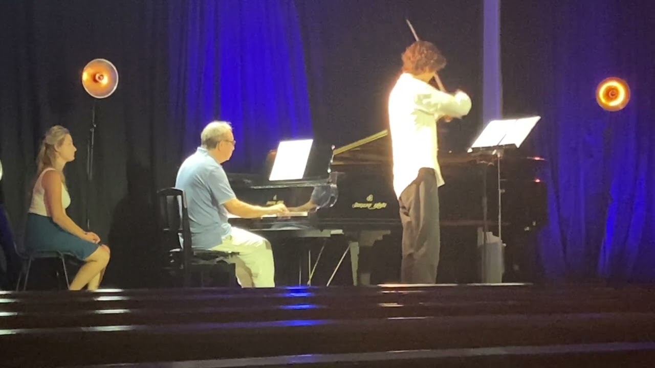 Edvard Grieg Sonata for piano and violin No 3 (Mikhail Pletnev, Daniel Lozakovich)