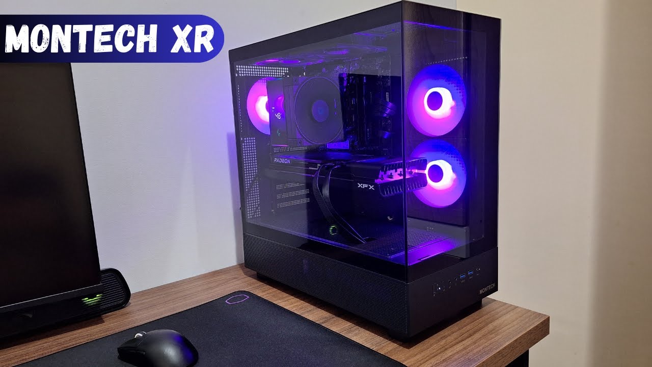 Gabinete Gamer Montech XR - Unboxing e primeiras impressões