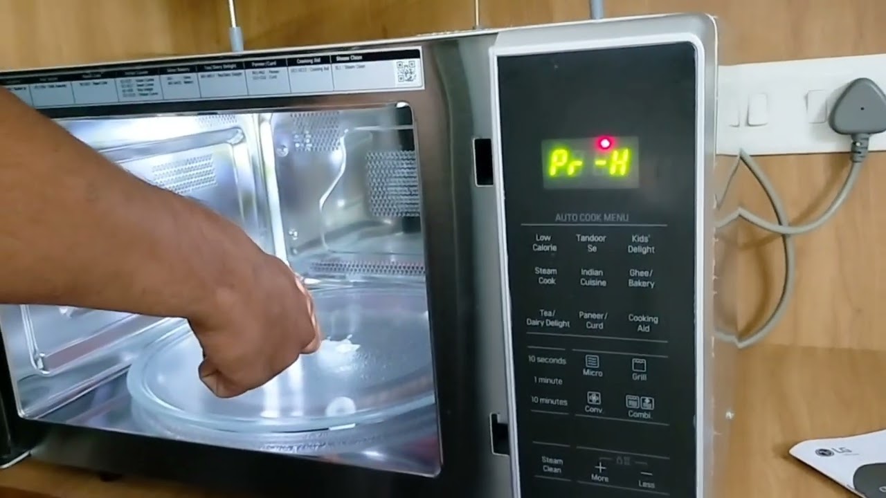 Unboxing and demo  of the LG Microwave Convection 28L!