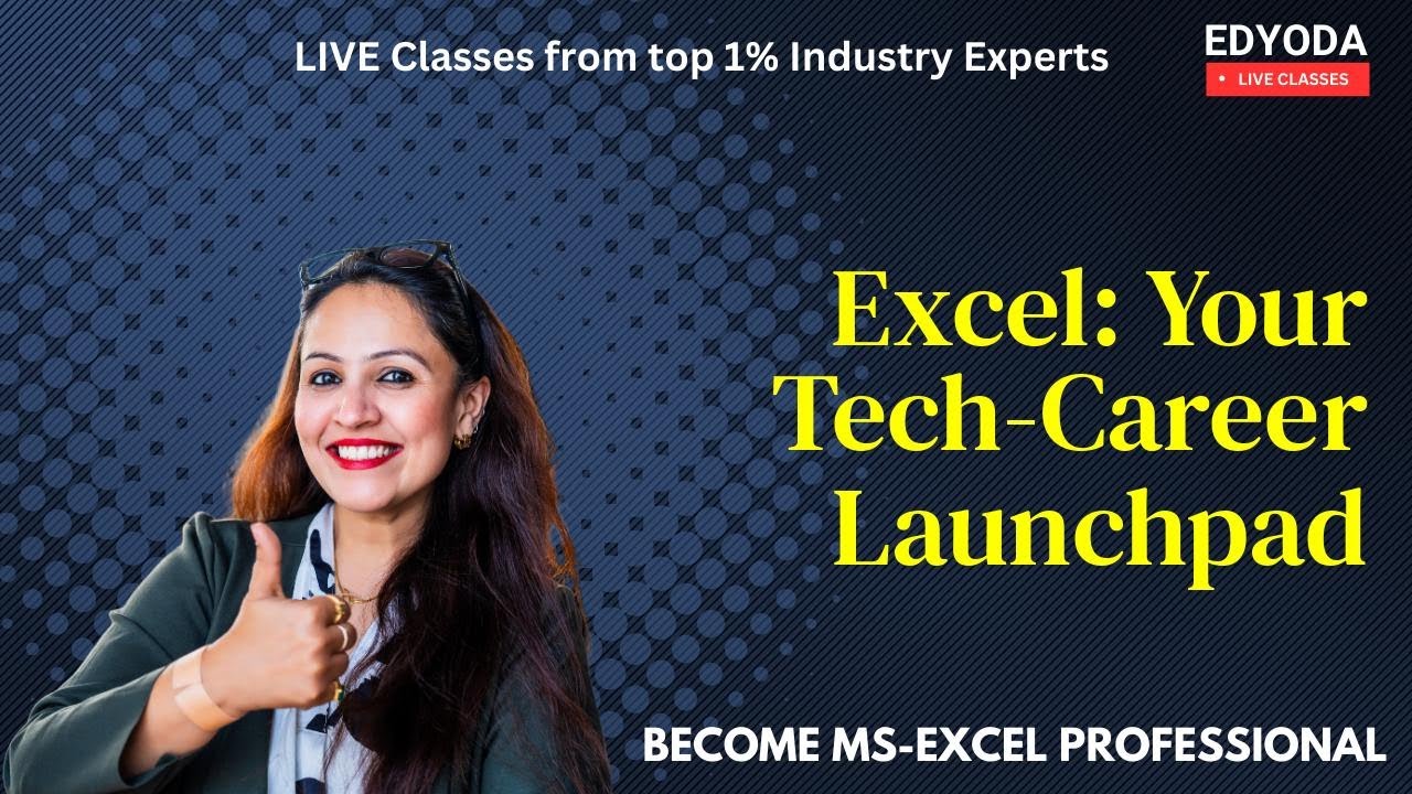 Master Excel: Pivotal Guide to Shift from Non-Tech to Tech Roles