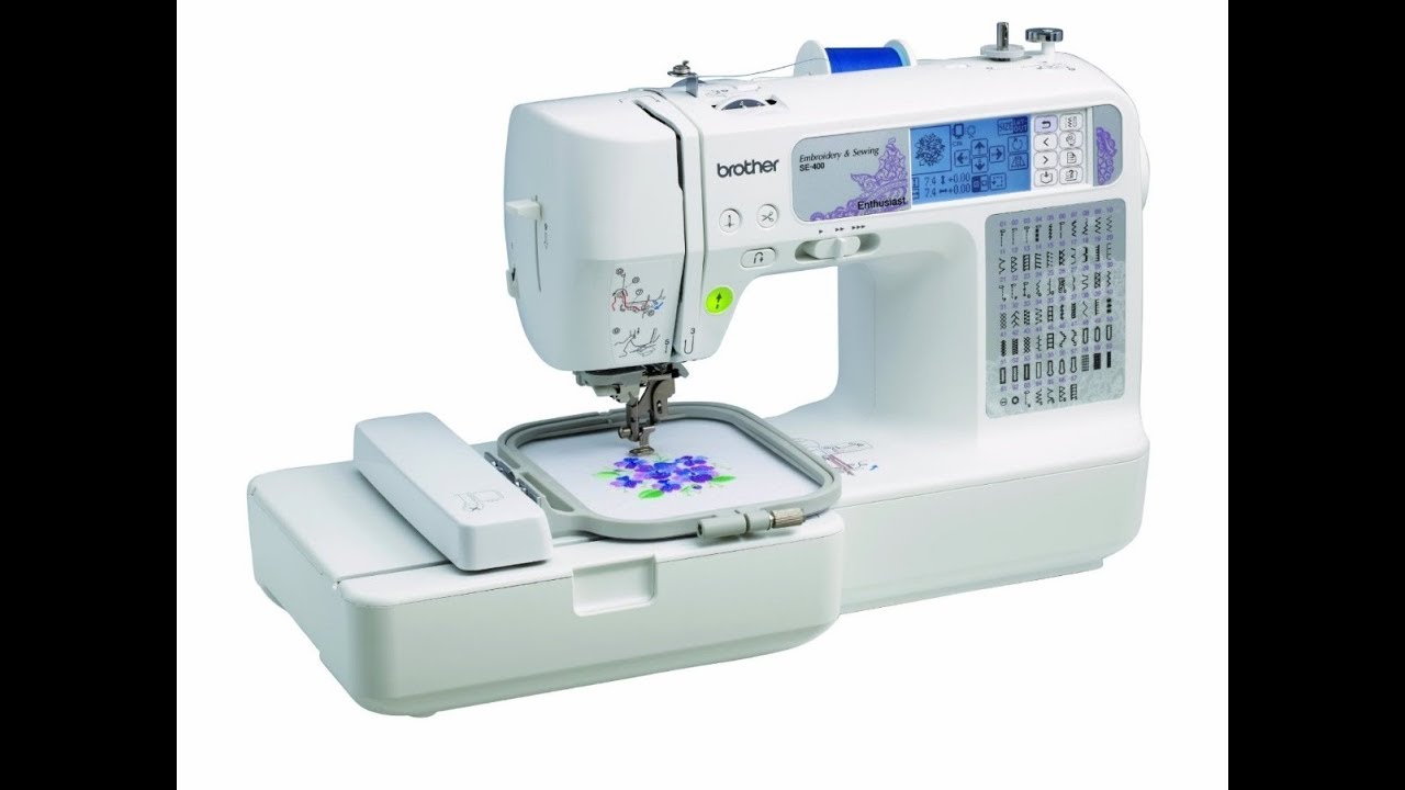REEMPLAZO DE AGUJA MAQUINA DE COSER  EMBROIDERY & SEWING MACHINE BROTHER SE 400 ESPANOL