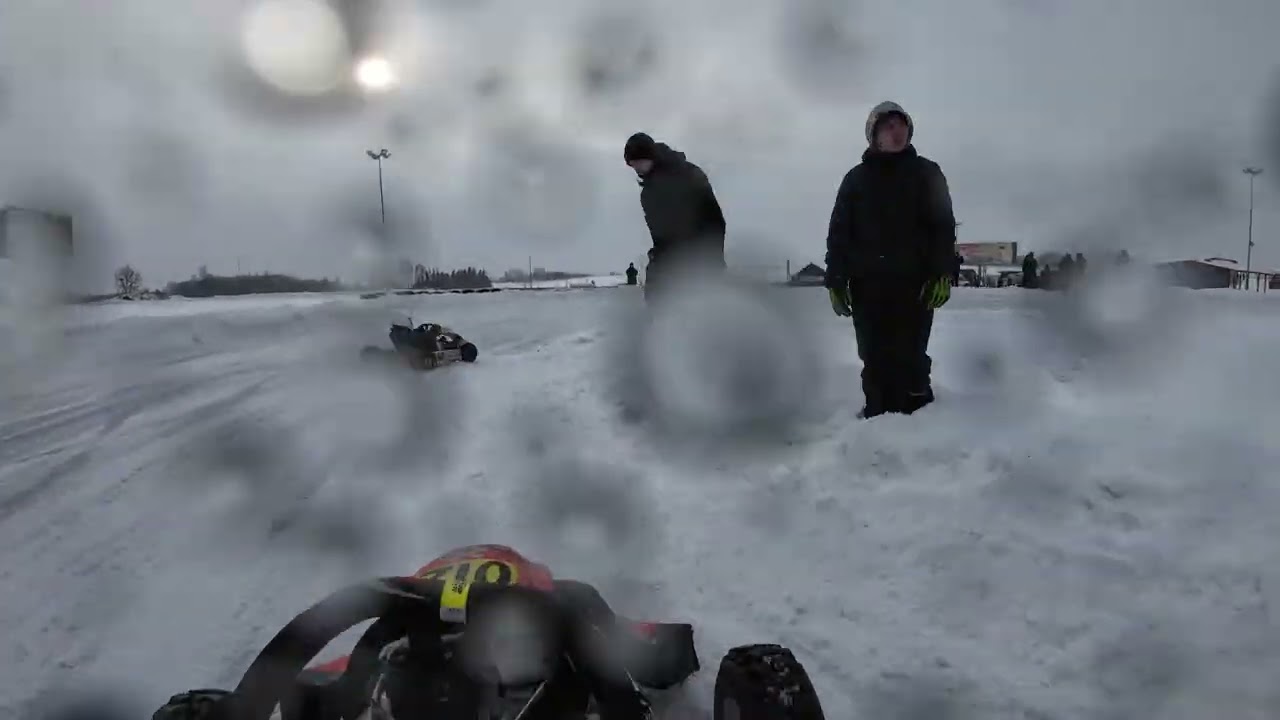 Winter Cup III event Elektrėnai (Speedway Gokart track) (training session)