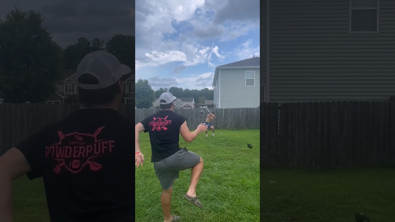 Mission Failed Successfully😂🏈 #funny #football #fail #trickshot #sports