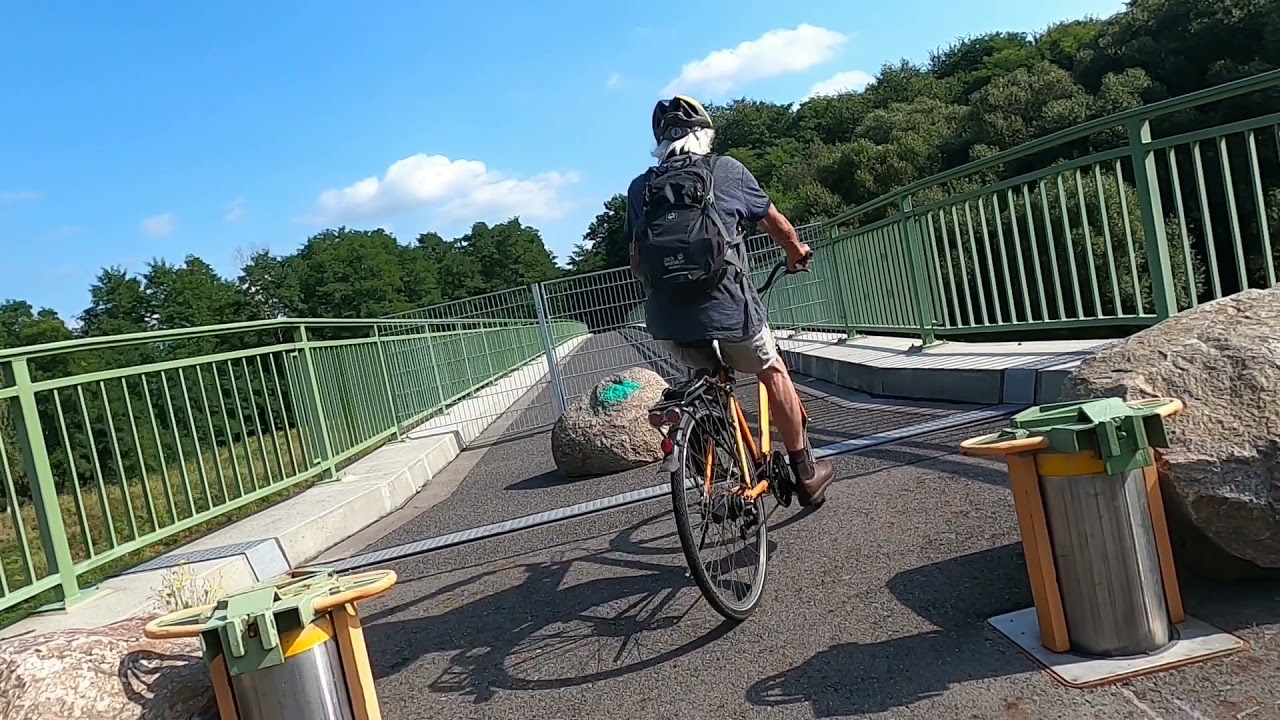 14.9.2021 - Von Forst (Lausitz) zum östlichsten Punkt Brandenburgs - Ich mit dem Himiway City Bike