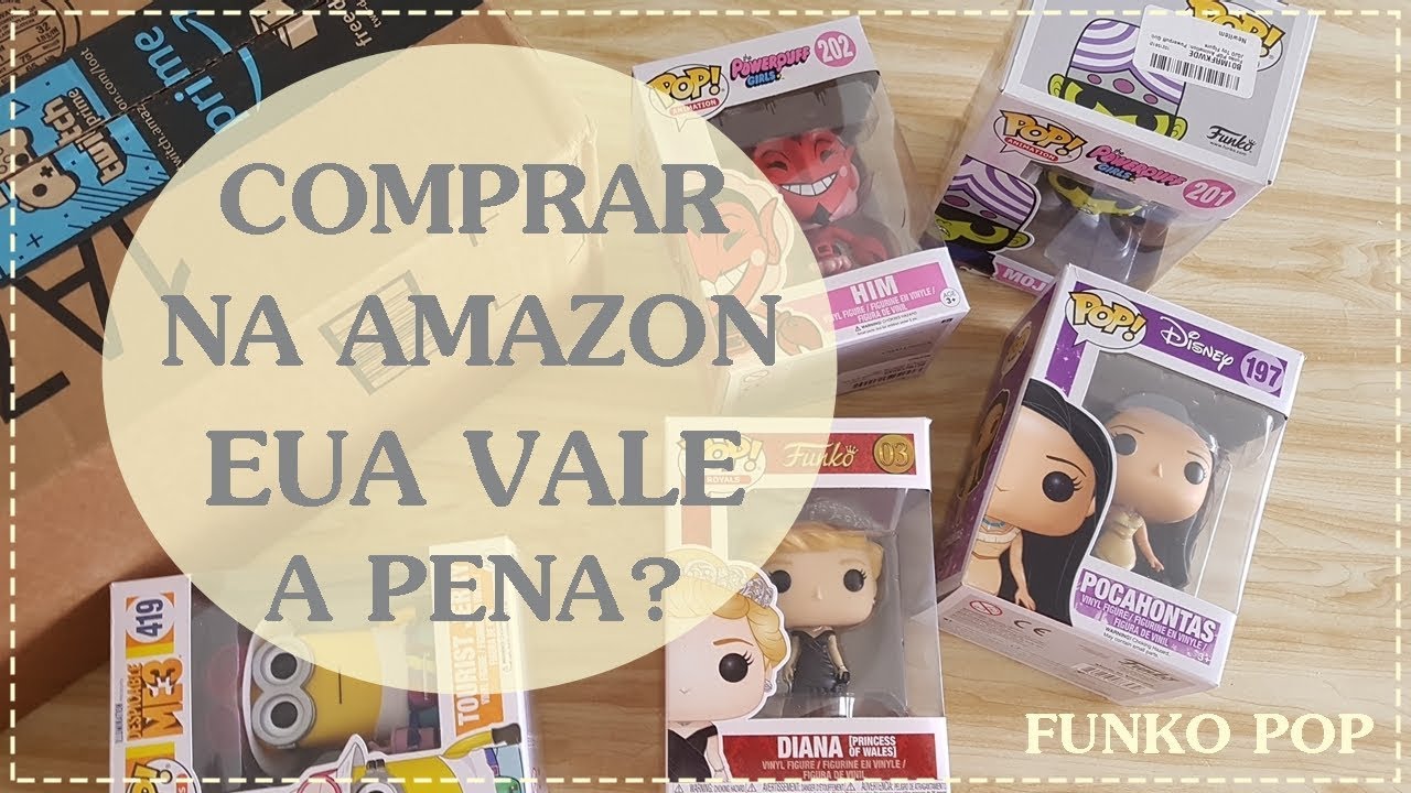 FUNKO POP | Unboxing Amazon EUA - Será que vale a pena?