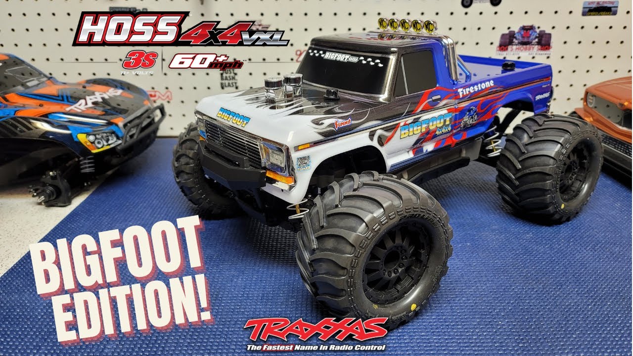 Traxxas Hoss 4x4 VXL (Ultimate Bigfoot Edition)
