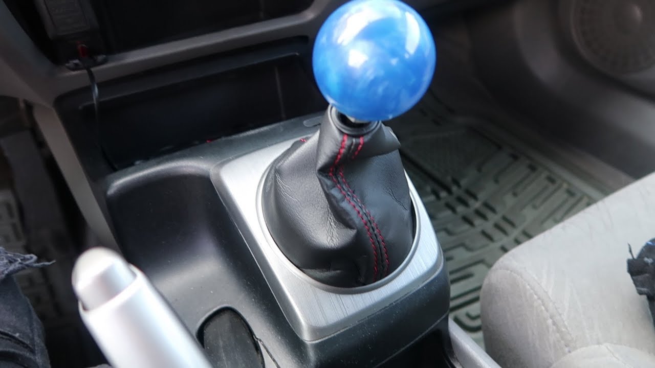 How to change your manual Shift Boot