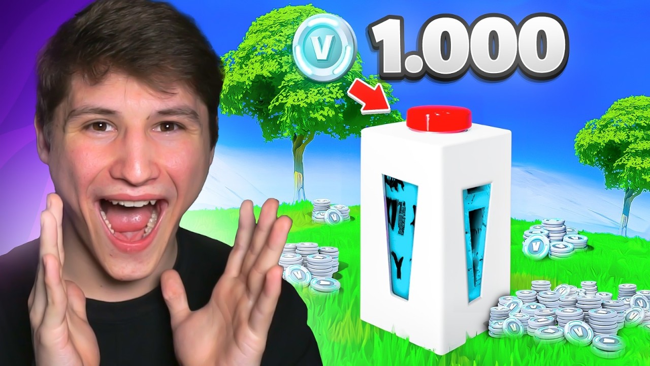 Drück den KNOPF um 1000 V- BUCKS zu GEWINNEN!