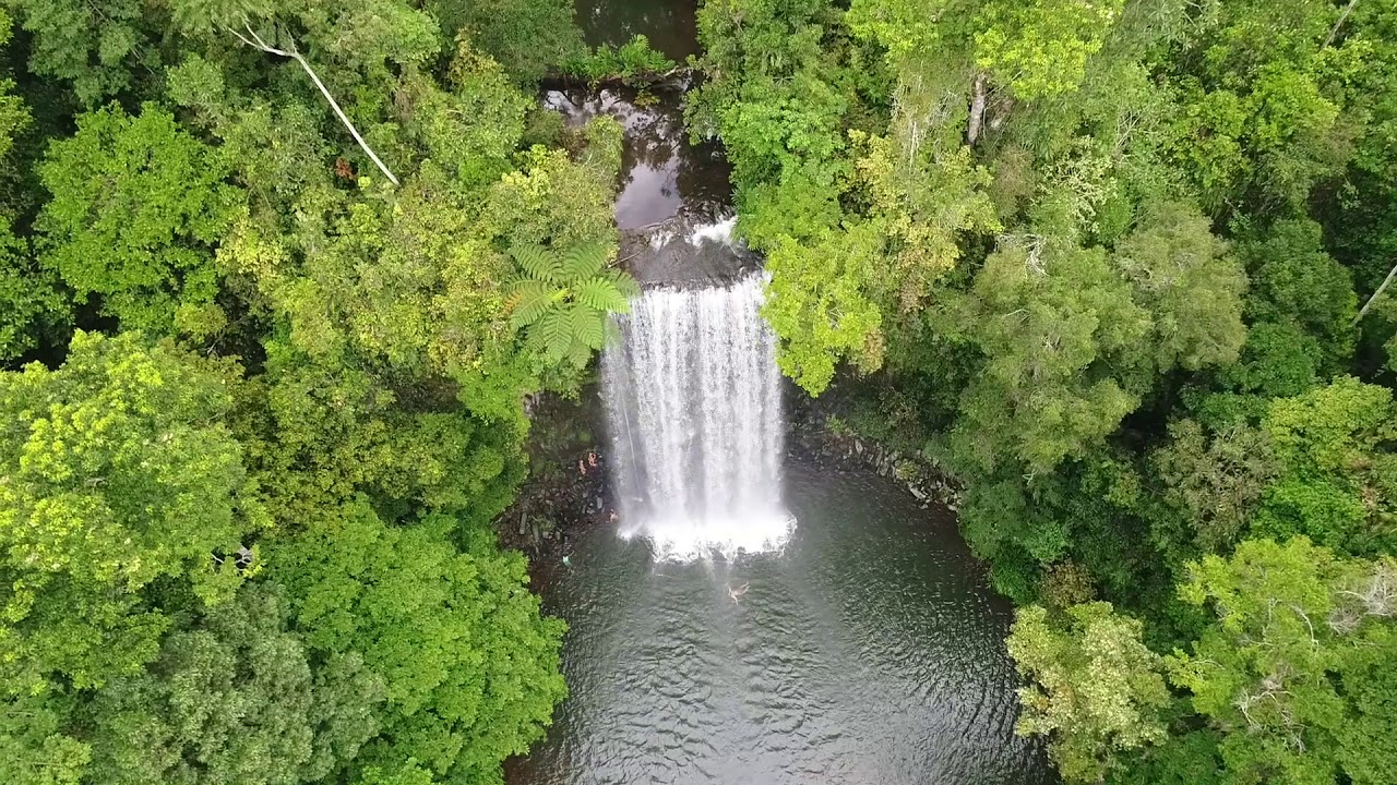 Millaa Millaa Falls Drone