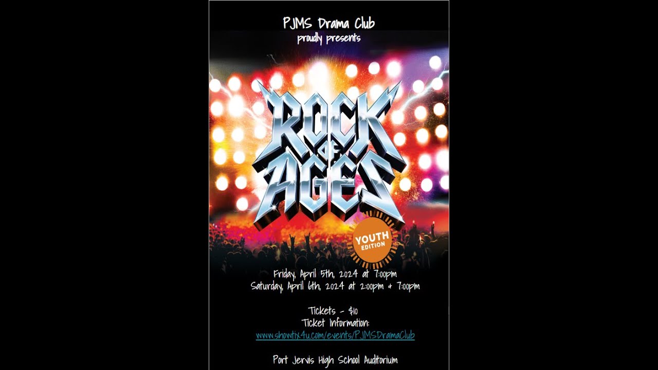 Rock of Ages, Youth Edition - Saturday Matinee