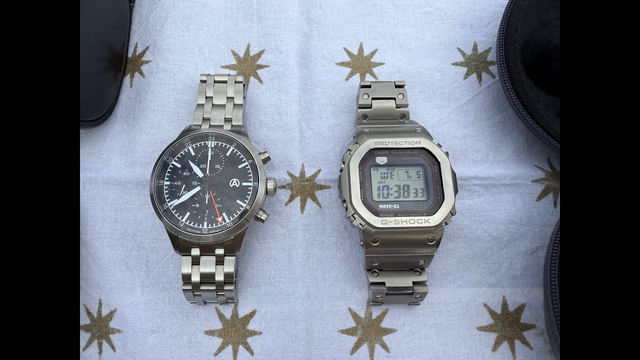 #341 Mechanical or Digital watch? MRG-B5000 or Archimede Pilot Chrongraph GMT