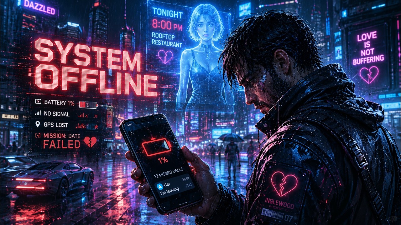 Dazzled – System Offline (80s Driving / Cyberpunk Instrumental)
