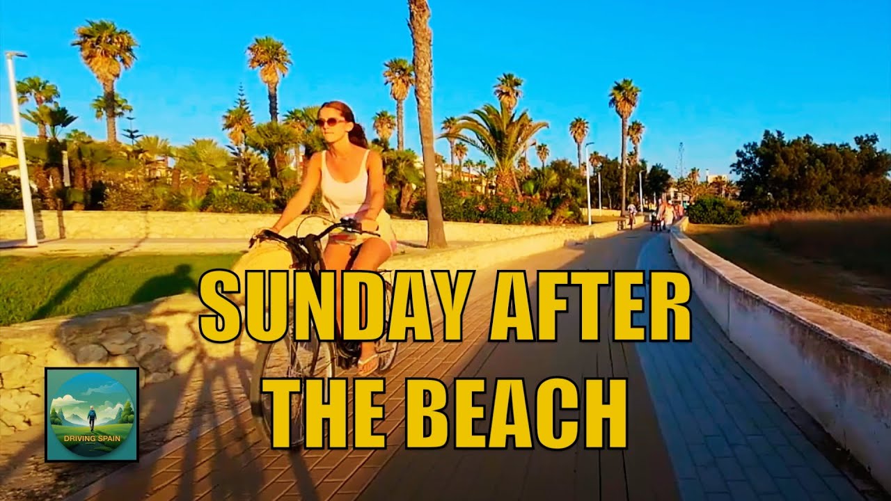 🚴‍♀️📹 Sunday after the Beach Costa Ballena Rota Cádiz Andalucía Spain 4K