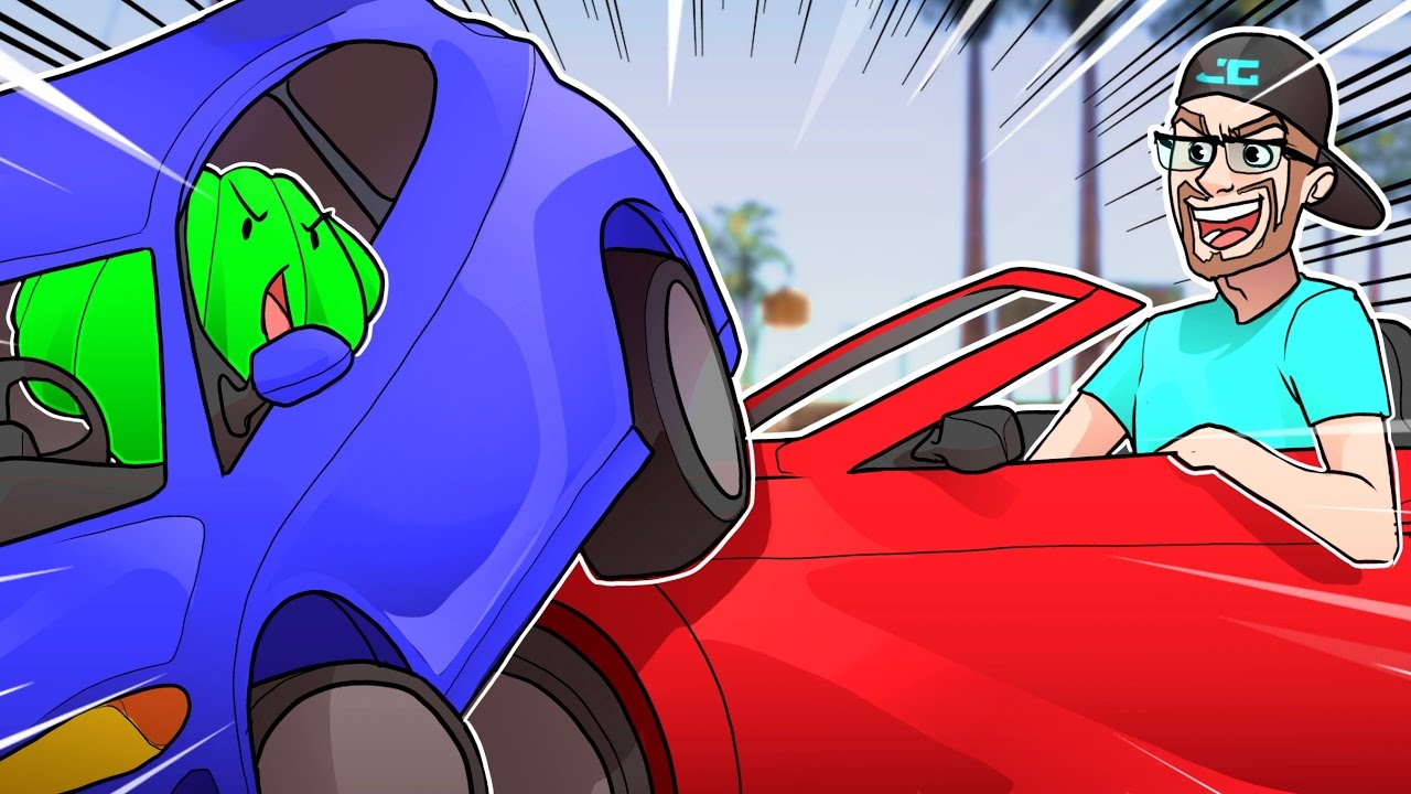 Безумные автомобильные гонки в GTA 5! Желе — это ужасно! (GTA 5 Online)