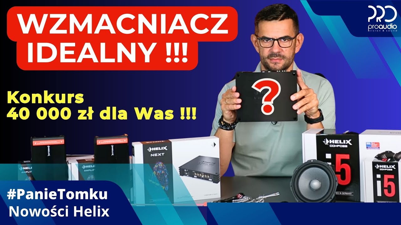 Wzmacniacz Idealny - Helix V Eight. Nowości Helix 2025 .Konkurs 40 000 zł dla Was