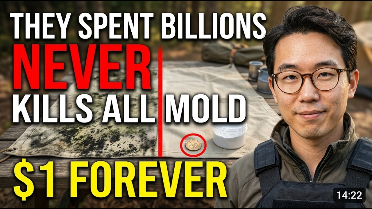 CLEANING COMPANIES SPENT BILLIONS So You'd NEVER Learn Its Name — $1 Kills All Mold Forever