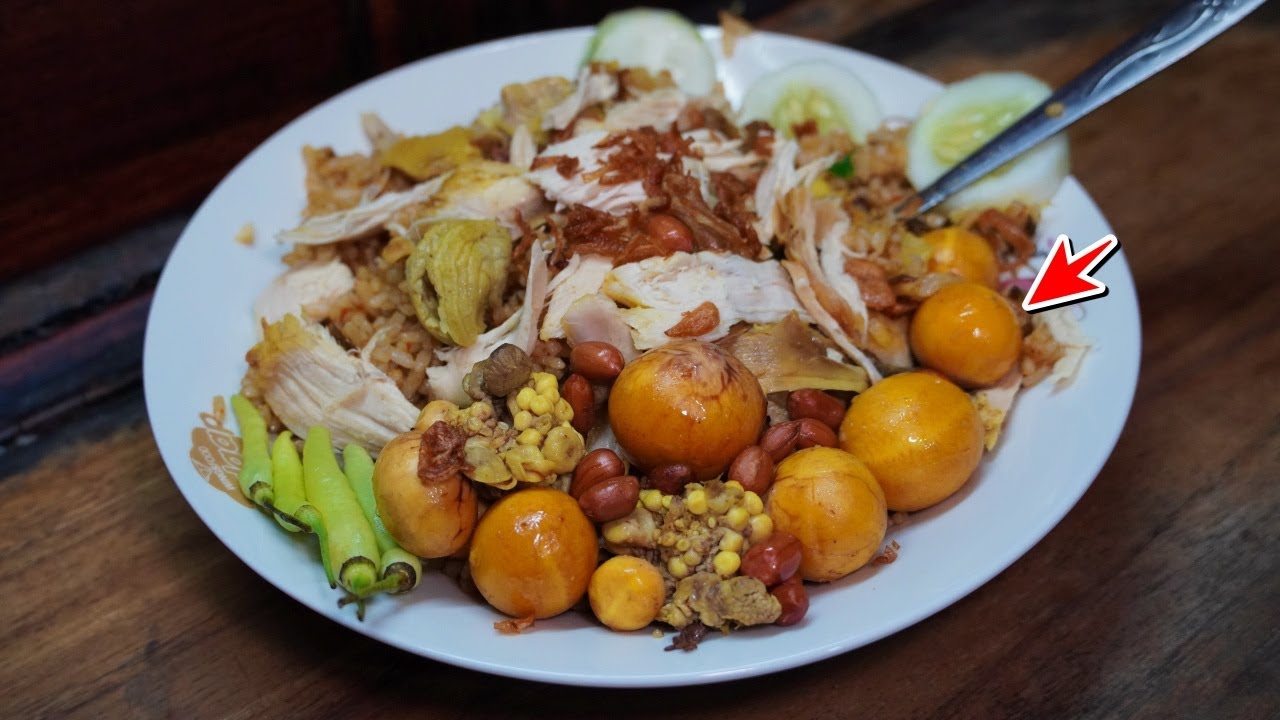 NASI GORANG JAWA CAK RI PAKAI TELUR MUDA TAMBAH JOSSS!!