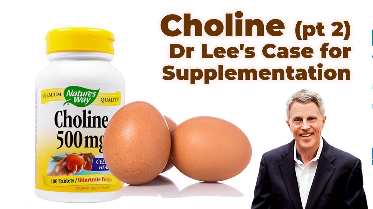 Choline (pt 2) - Dr Lee's Case for Supplementation- FORD BREWER MD MPH