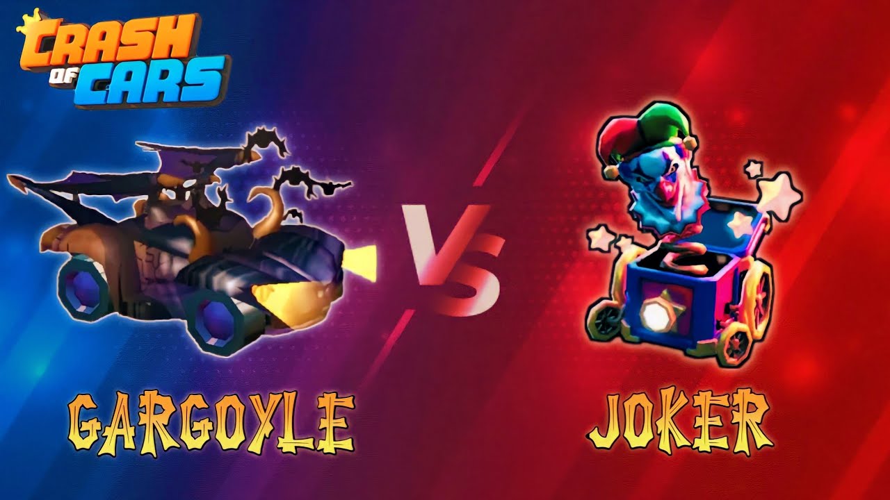 Gargoyle VS Joker - Crash Of Cars