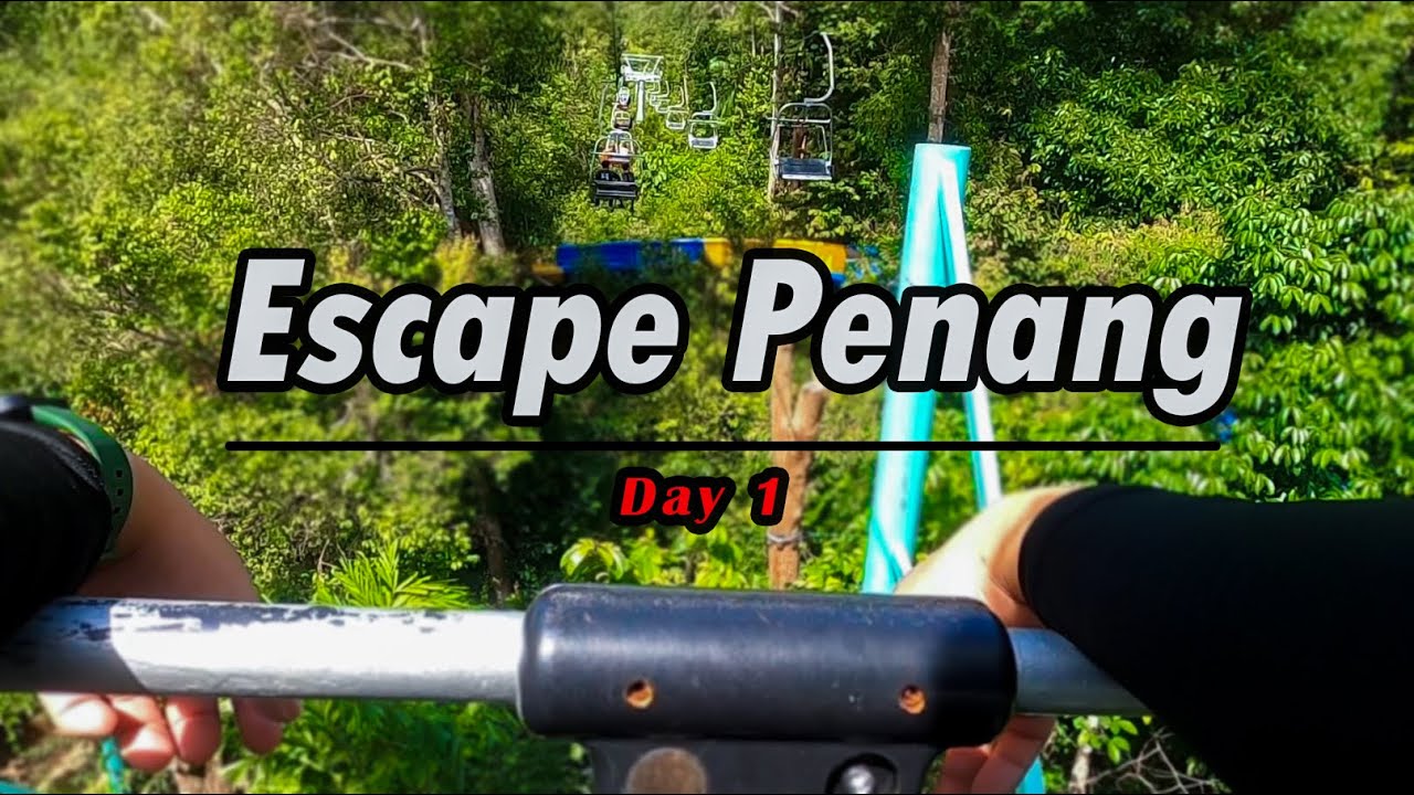 Escape Park Penang | Dry Game | Day 1 #escapepark #penang